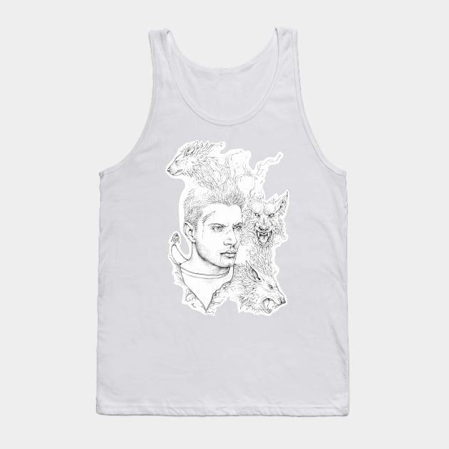 Hellhound Dean Tank Top by LadyCerbero